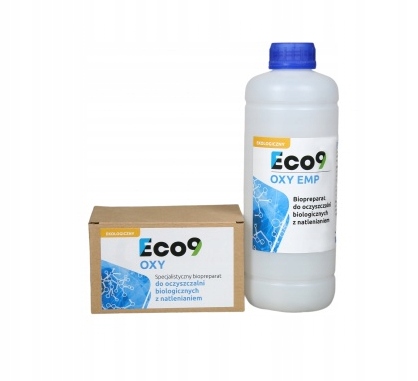 Eco9 OXY - Bakterie do oczyszczalni tlenowych