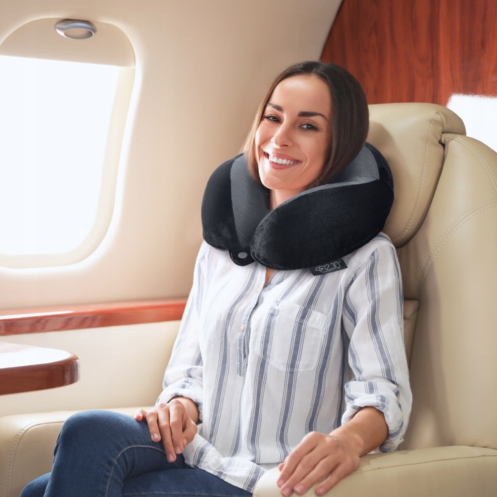 PODUSZKA PODRÓŻNA ROGAL NA SZYJĘ TURYSTYCZNA PIANKA VISCO MEMORY