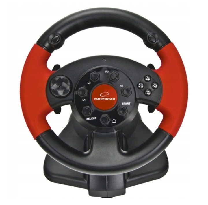 2 x Kierownica Esperanza HIGH OCTANE PC PS1 PS2 PS3