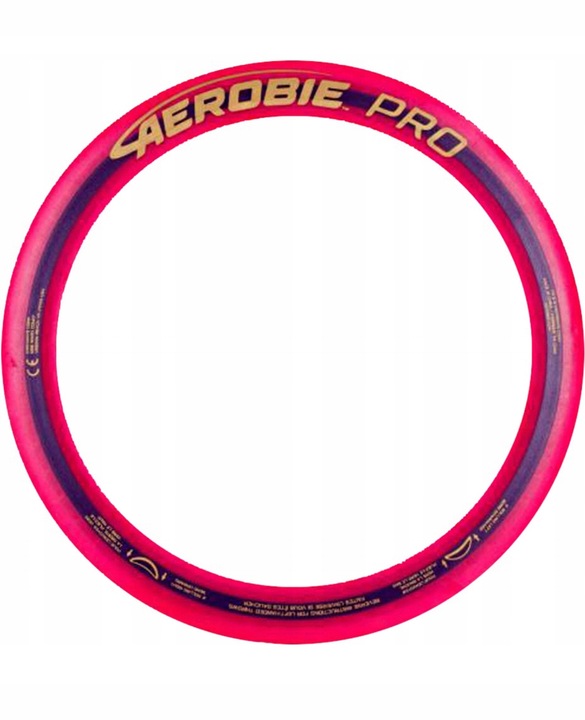 OBRĘCZ DO RZUCANIA AEROBIE PRO FRISBEE ŻÓŁTE