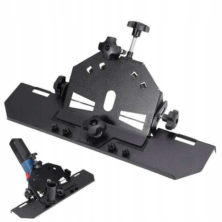 PRZYSTAWKA DO SZLIFIERKI KĄTOWEJ DO CIĘCIA PŁYTEK POD KĄTEM 45° SLIDER