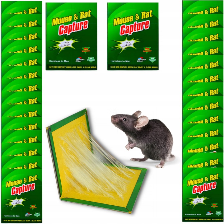 LEP NA MYSZY SILNA PUŁAPKA NA SZCZURY GRYZONIE MYSZOŁAPKA KLEJ ŁAPKA