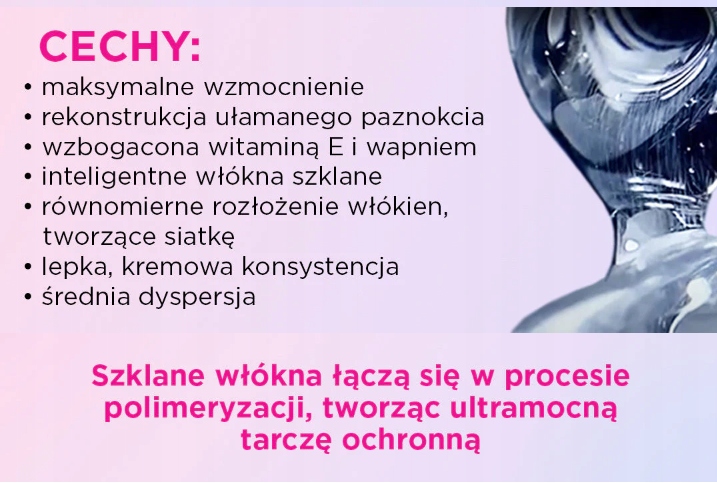 Didier Lab Ultramocna baza hybrydowa Fiber Base Octagon włókno 10ml bez TPO