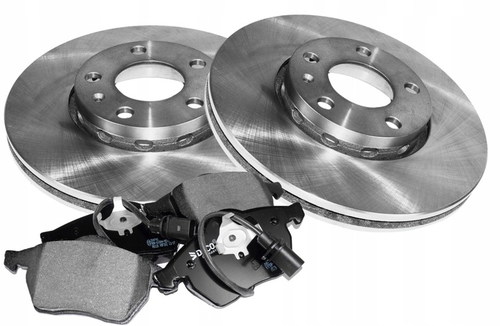 Tarcze x2 + klocki PRZÓD Audi Vw A4 A6 C5 PASSAT B5 288mm