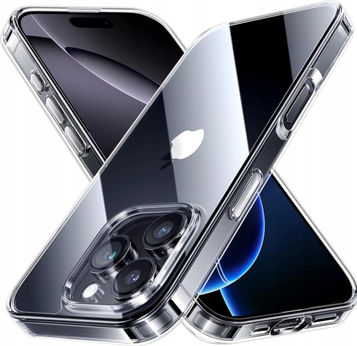 ETUI DO IPHONE 16 PRO MAX CLEAR CASE OBUDOWA PREMIUM SUPER MOCNE