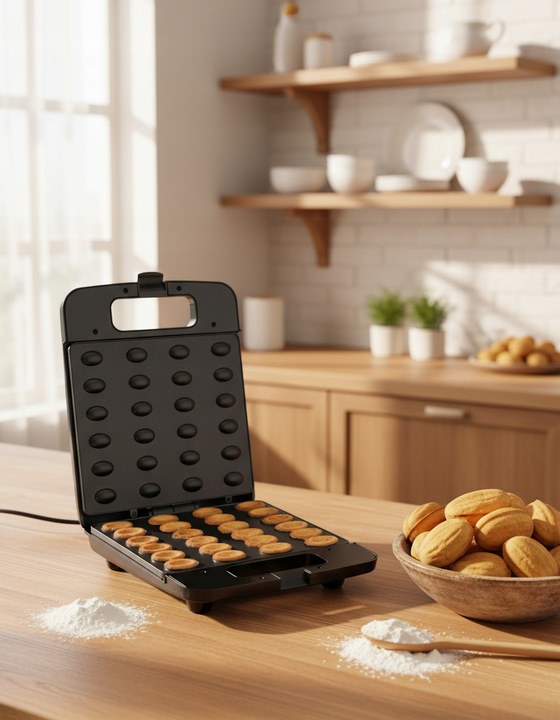 OPIEKACZ DO ORZESZKÓW FORMA NIEPRZYWIERAJĄCA POWŁOKA CIASTEK 24 SZT