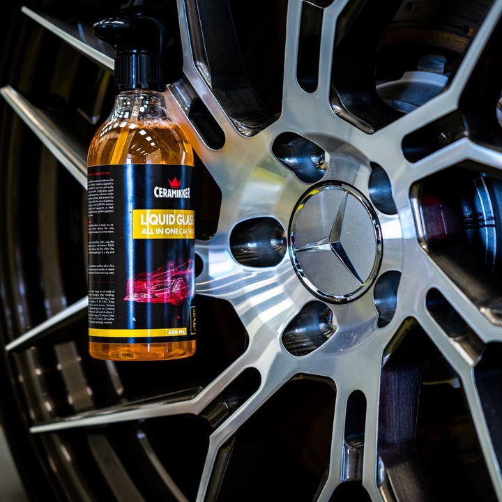 Quick Detailer Wosk Do Auta Na Mokro Nabłyszczacz do Lakieru Ceramikker 2x