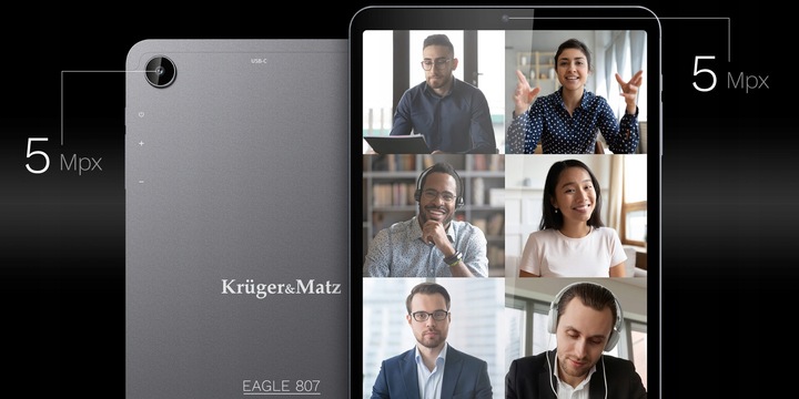 Tablet Kruger&Matz 8,4" EAGLE 807 4/64GB GPS USB-C LTE Android 13