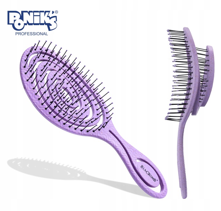 Szczotka Do ROZCZESYWANIA WŁOSÓW EKOLOGICZNA Do Włosów Przedłużanych MASAŻU