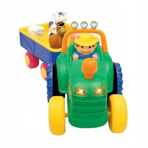 Dumel Traktor Farmer Interaktywny mówi PL świeci