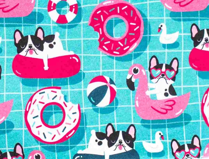 temblak dla dzieci Nosiłapka Love Buldog R3