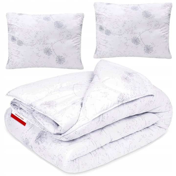 Kołdra CAŁOROCZNA 160x200 + 2xPoduszki 70x80 Ciepła Antyalergiczna z