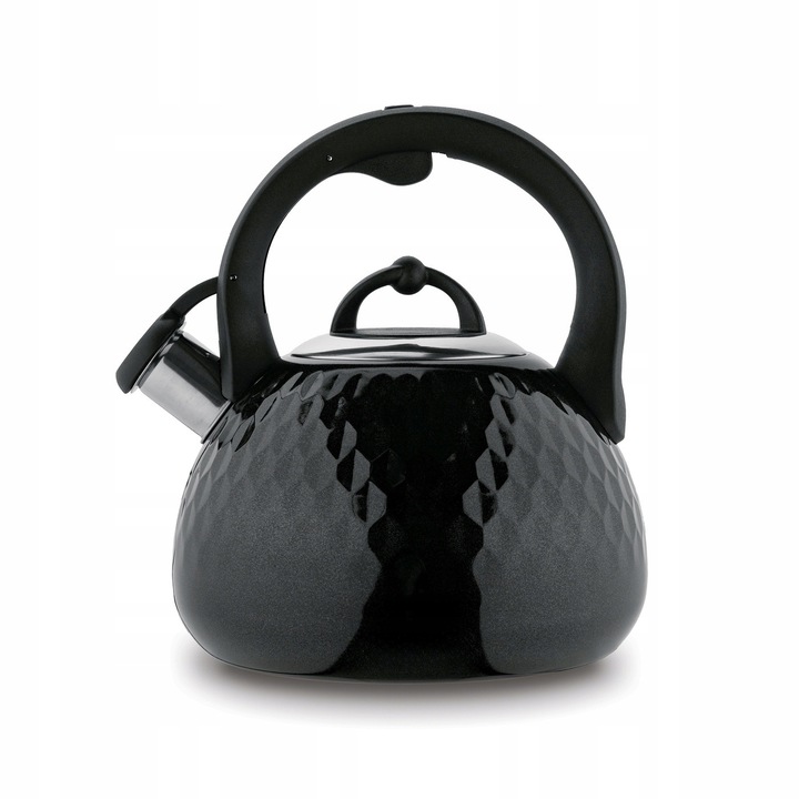 CZAJNIK na GAZ INDUKCJA Czarny z Gwizdkiem Konighoffer Malcolm 2,5 l