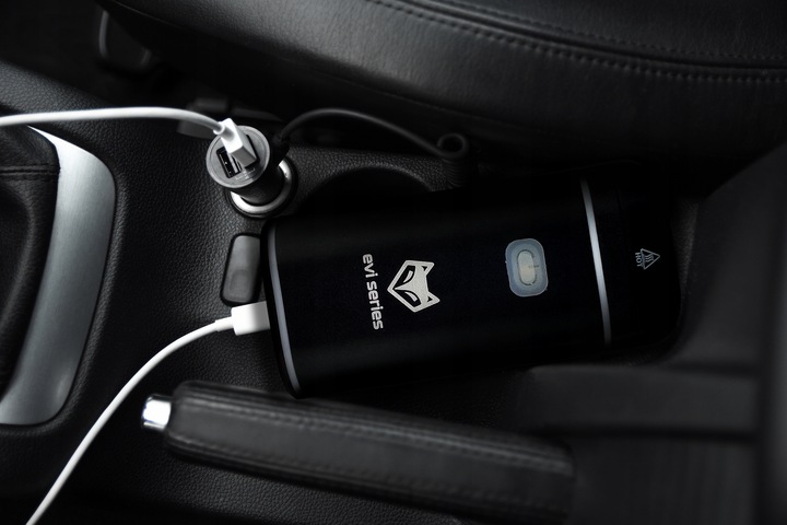 Lampka rowerowa mocna światło PRZÓD TYŁ na kierownice iLIGHT USB ZESTAW