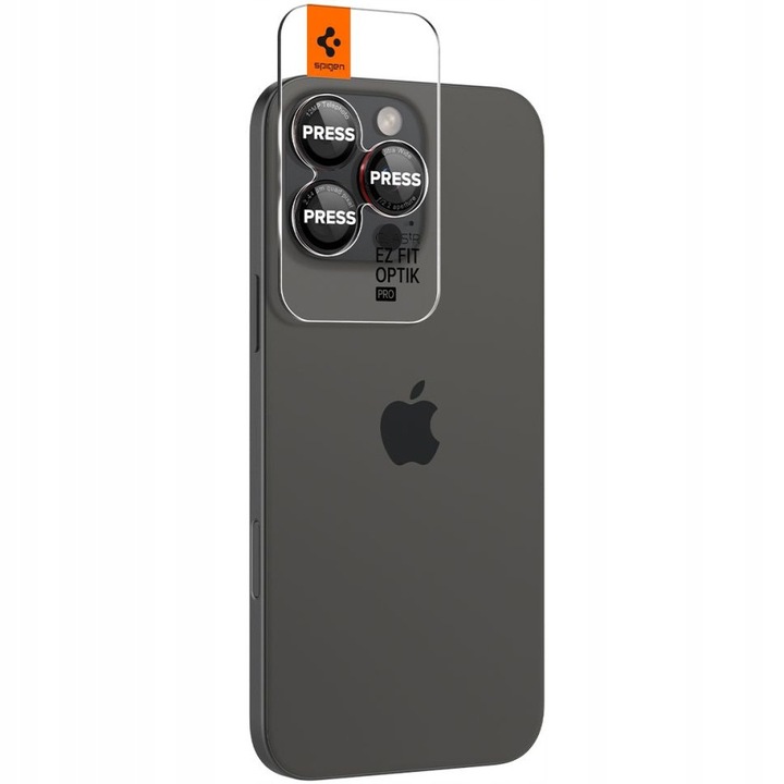 Osłona aparatu szkło do iPhone 16 Pro /15 Pro/14 Pro/ Max, Spigen Optik Pro