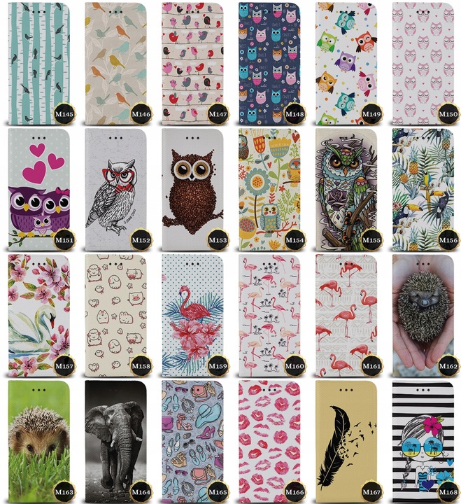 Etui do Samsung Galaxy A15 4G / A15 5G +Szkło WZORY