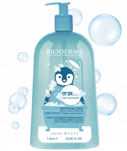 BIODERMA ABCderm Gel Moussant Żel Myjący Dla Dzieci 1000 ml