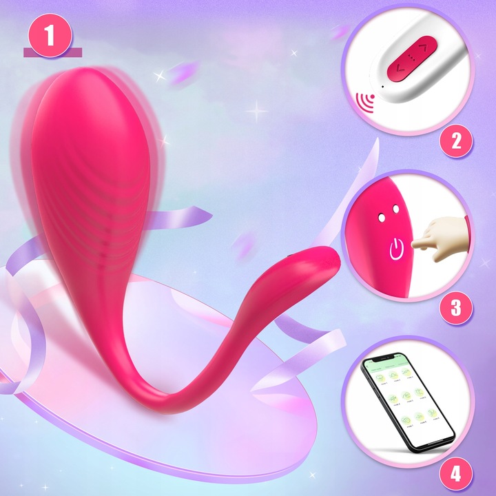 APP wielufunkcyjne Kulki i jajka stymulujące METOY