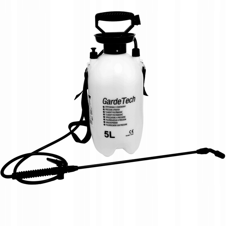 OPRYSKIWACZ CIŚNIENIOWY RĘCZNY 5L DŁUGA LANCA 88cm