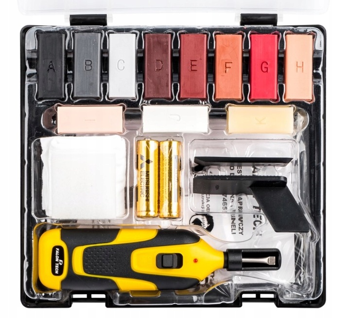 ZESTAW DO NAPRAWY PANELI WOSK NAPRAWCZY DO PODŁÓG WYPEŁNIENIE RYS I