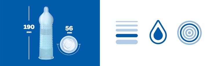 Prezerwatywy Durex INTENSE z wypustkami żel stymulujący potęgujący 24 szt.