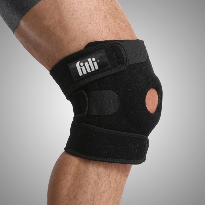 ORTEZA KOLANA Stabilizator z Usztywnieniem OPASKA STAWU KOLANOWEGO RZEPKI