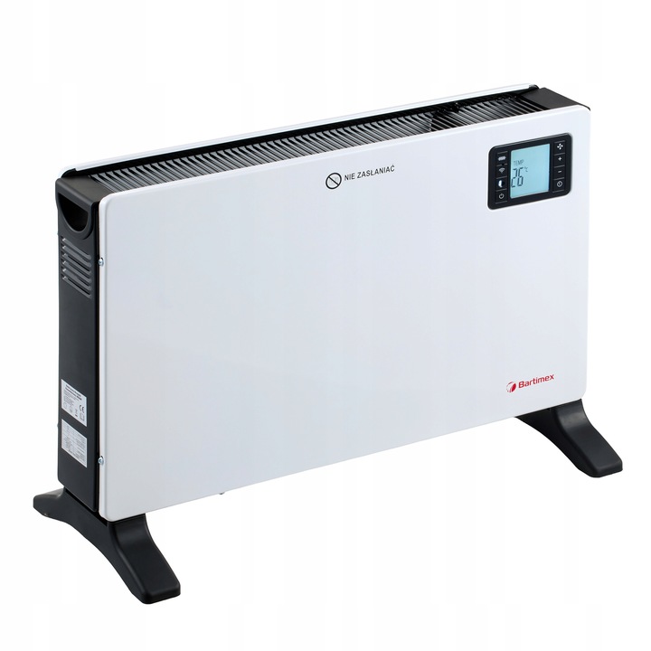 GRZEJNIK ELEKTRYCZNY WiFi KALORYFER KONWEKTOROWY 2000W + PILOT LCD
