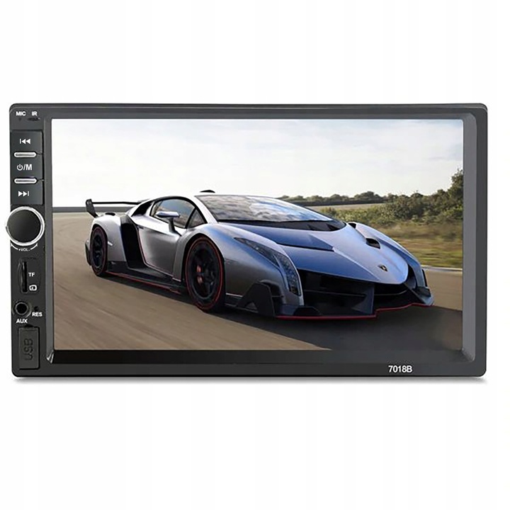 RADIO SAMOCHODOWE BLUETOOTH 2 DIN 7 CALI DOTYKOWY EKRAN USB AUX SD +