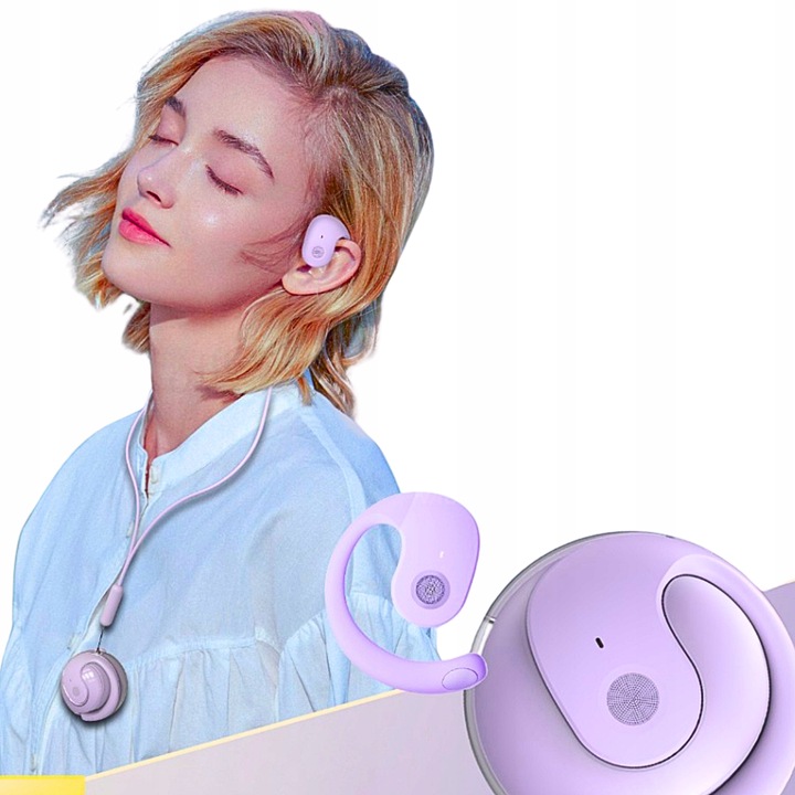 SŁUCHAWKI BEZPRZEWODOWE ZAUSZNE BLUETOOTH 5.3 JM13 2024 SPORTOWE