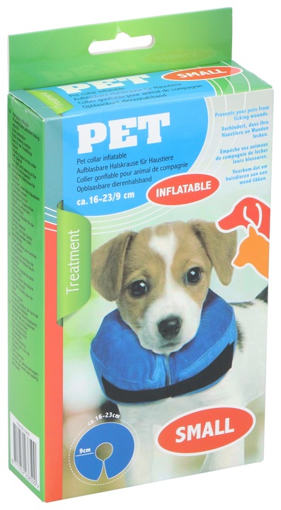 Kołnierz pooperacyjny ochronny dla psa DMUCHANY S