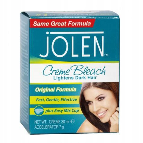 JOLEN ROZJAŚNIACZ DO WŁOSKÓW WŁOSÓW NA TWARZY BRWI CIELE RĘKACH WĄSIKA