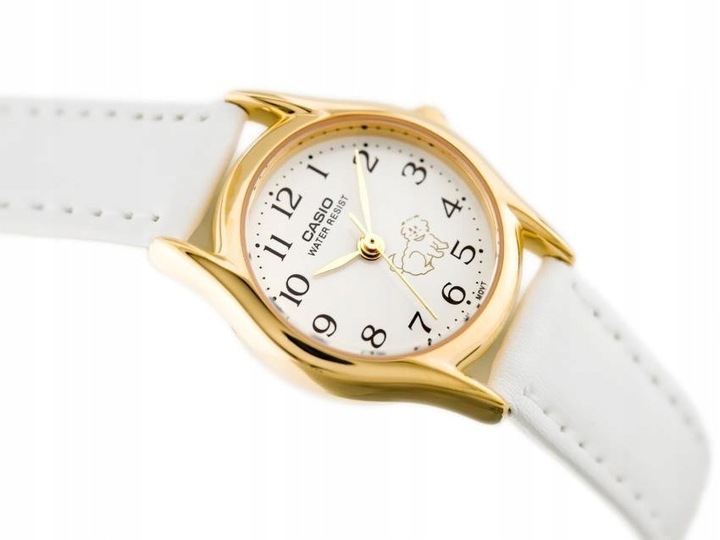 Zegarek CASIO dla dziewczynki piesek PREZENT NA KOMUNIĘ +BOX +TOREBKA