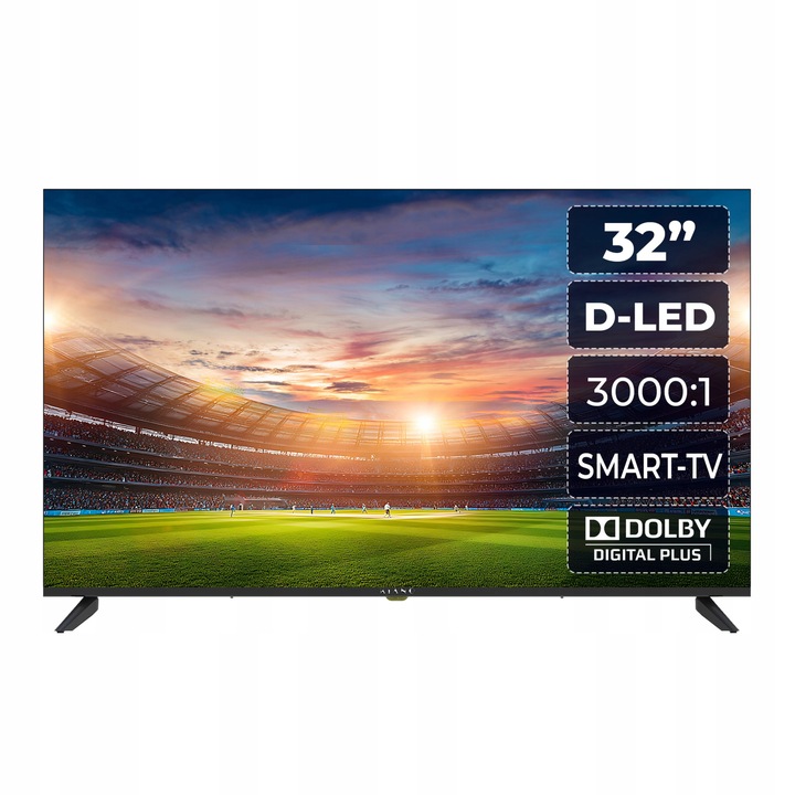 Telewizor Kiano KE32 Elegance Smart TV Bezramkowy D-LED HD DVB-T2/HEVC