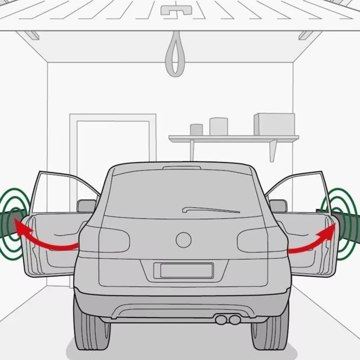 NAROŻNIK ODBOJNIK OCHRONNY na ścianę garażu parking mata 50x20x1,5