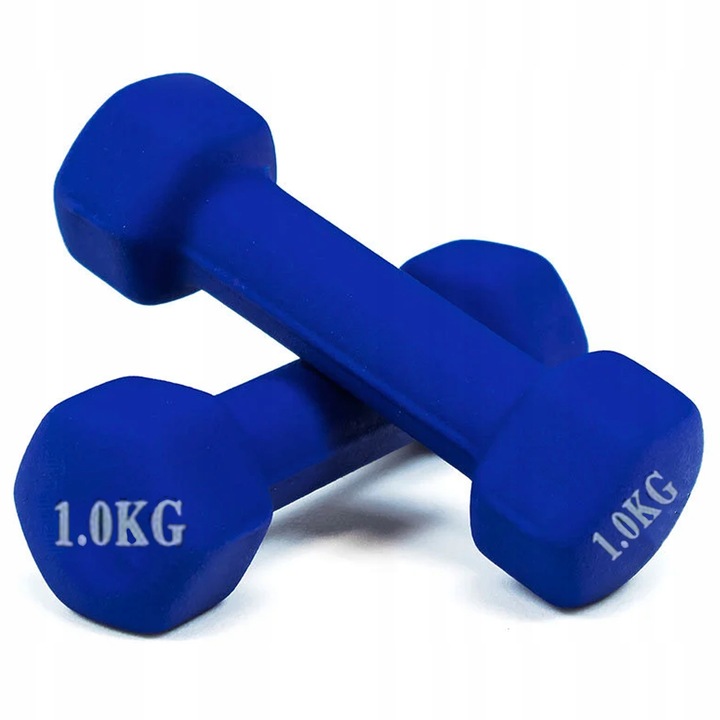 Zestaw hantli do ćwiczeń hantle hantelki ciężarki fitness stojak 1/2/3KG 12