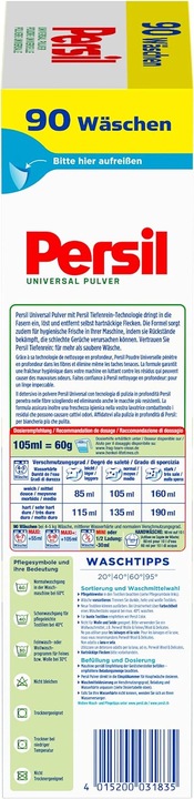 Persil proszek do prania kolorów 5,4 kg