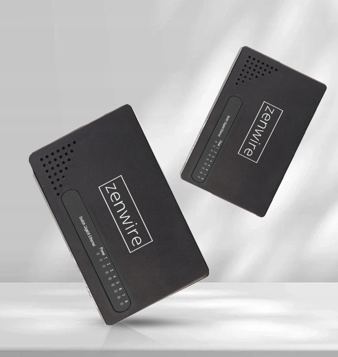 Switch Rozdzielacz LAN 8 Portów Gigabit Ethernet RJ45 1000 MB do Internetu