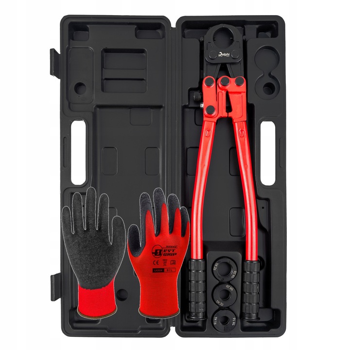 ZACISKARKA DO RUR PEX PRASA HYDRAULICZNA 16 20 26 mm SZCZYPCE