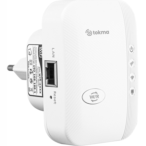 N300 WZMACNIACZ SYGNAŁU SIECI WiFi REPEATER EXTENDER SLIM liteOS 300Mbps