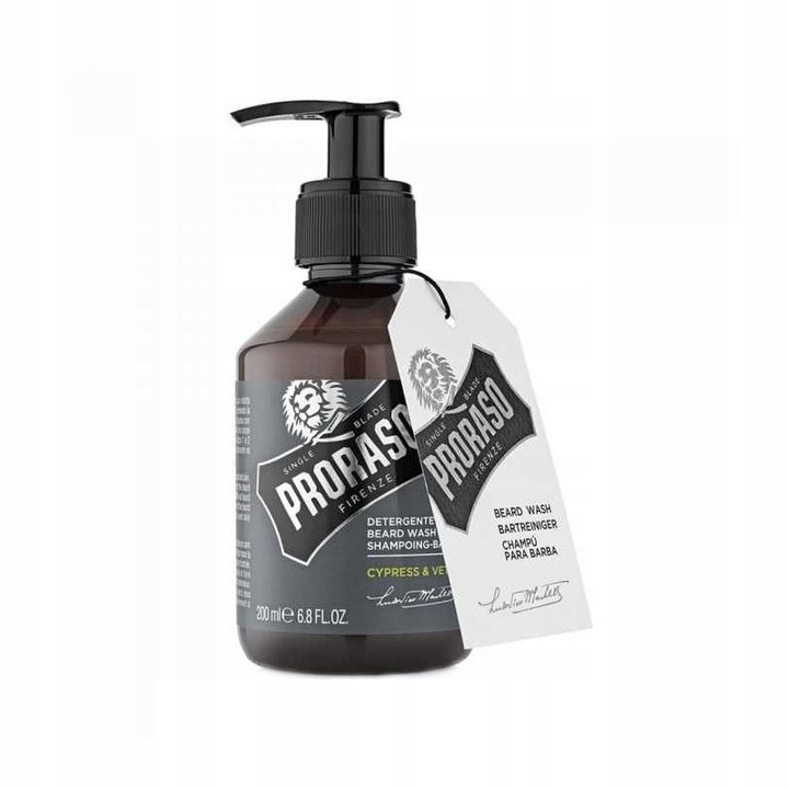 Proraso Cypress & Vetyver Szampon do brody 200 ml