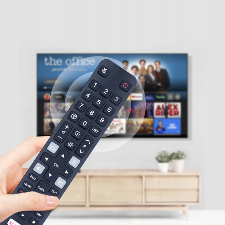 PILOT DO THOMSON TCL RC802N NETFLIX