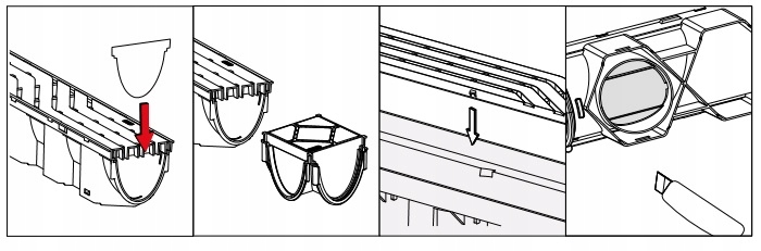 Odwodnienie Liniowe Kanał Slim A15(do 1,5T) parking garaż kratka NOWY