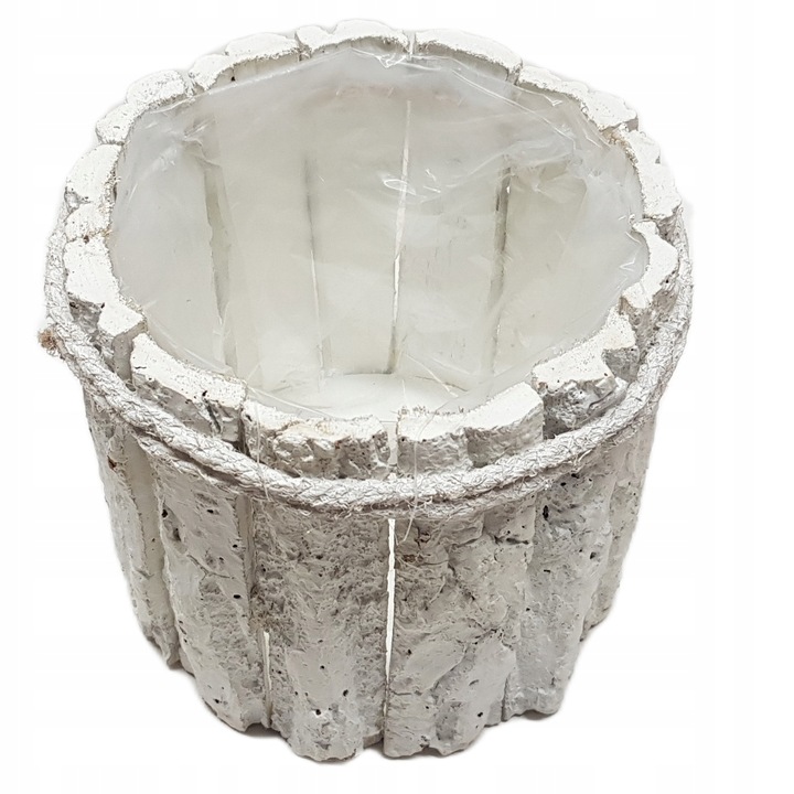 OSŁONKA SKRZYNKA DONICZKA Z KORY DO STROIKÓW NASADZEŃ NA KWIATY ZIOŁA