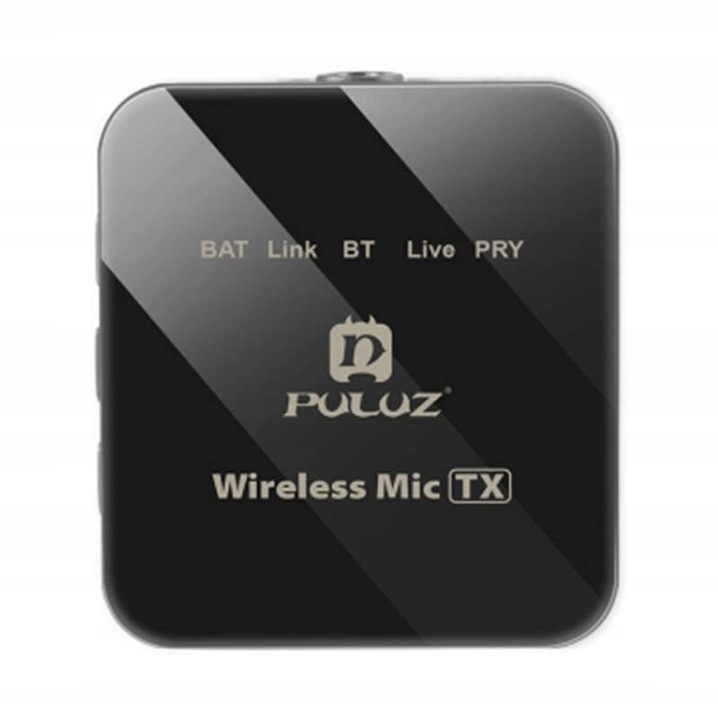 PULUZ MIKROFON BEZPRZEWODOWY Z KLIPSEM PU647B LIGHTNING 360° ENC 10M 2.4GHZ