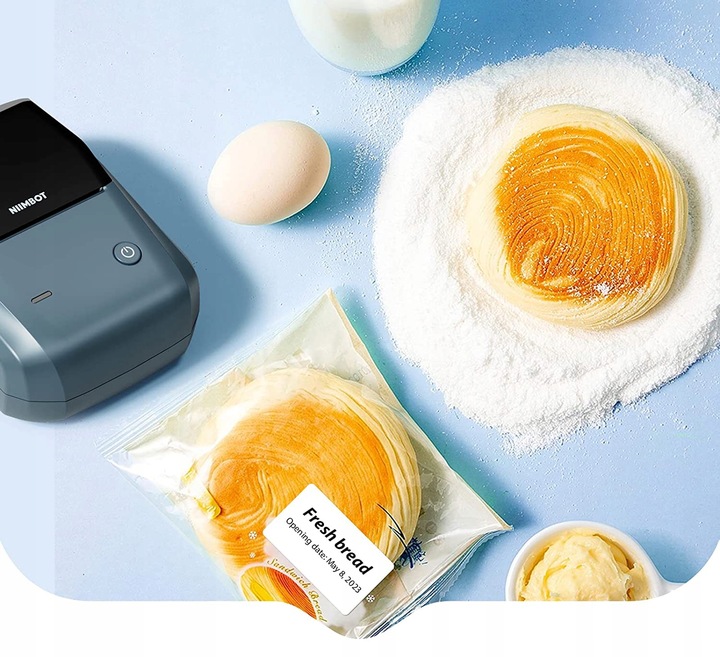 NIIMBOT B1 Drukarka Termiczna NAKLEJKI Bluetooth