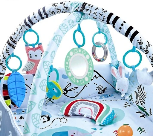 Duża Mata Edukacyjna Miękka Interaktywna 4w1