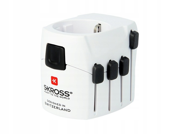 Adapter podróżny: World to Europe 250V 7A PRO SKROSS