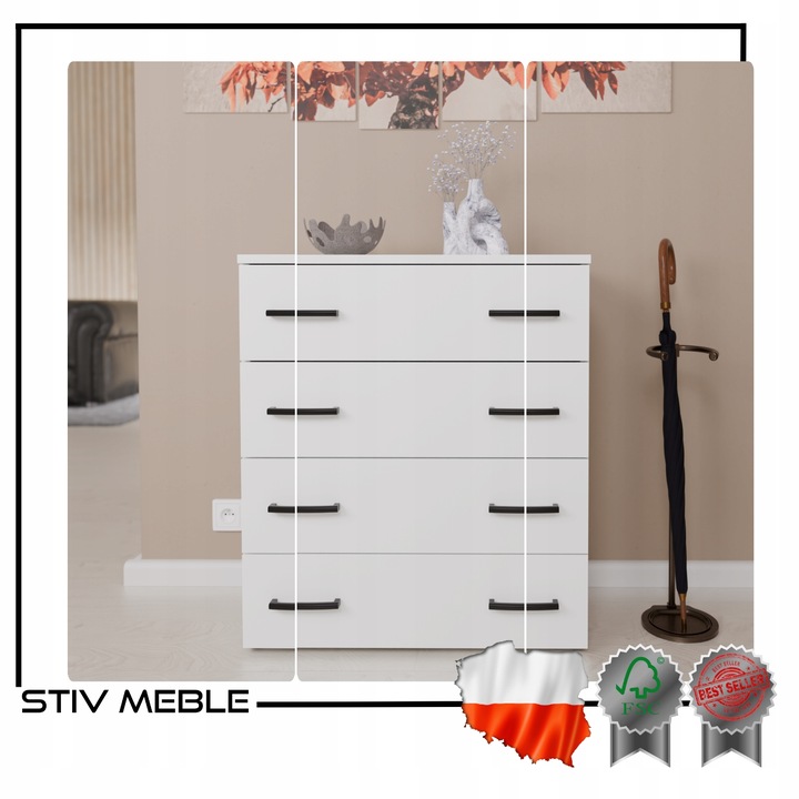 SZAFKA NA BUTY BIAŁA REGAŁ PÓŁKA STOJAK DO PRZEDPOKOJU ORGANIZER NA