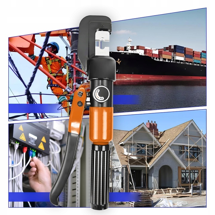 ZACISKARKA DO TULEJEK PRASKA DO KABLI SZEŚCIOKĄTNA HYDRAULICZNA +