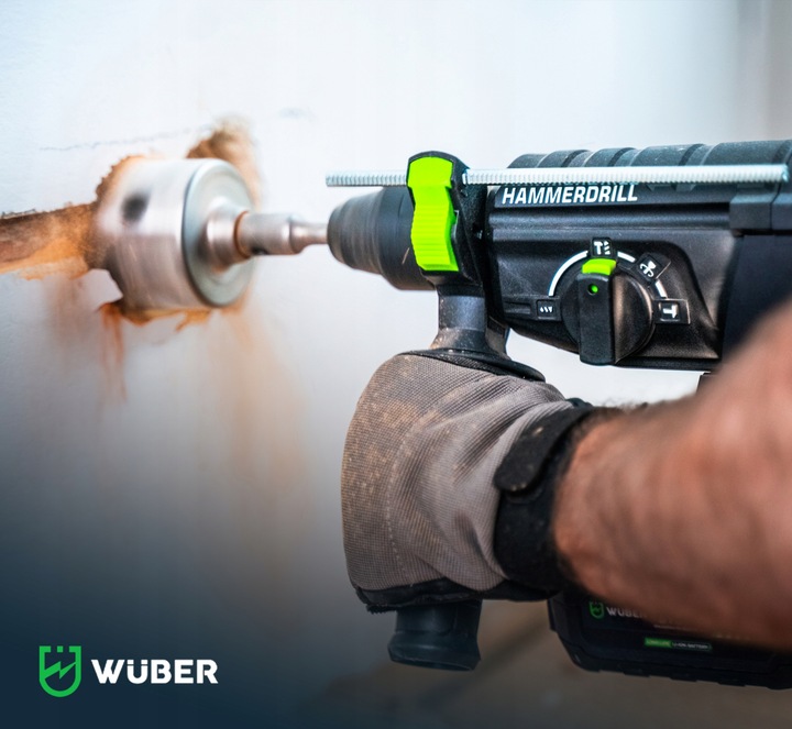 WIERTARKA MŁOTOWIERTARKA 1000 W AKUMULATOROWA 2 J MŁOT UDAROWY MOCNA